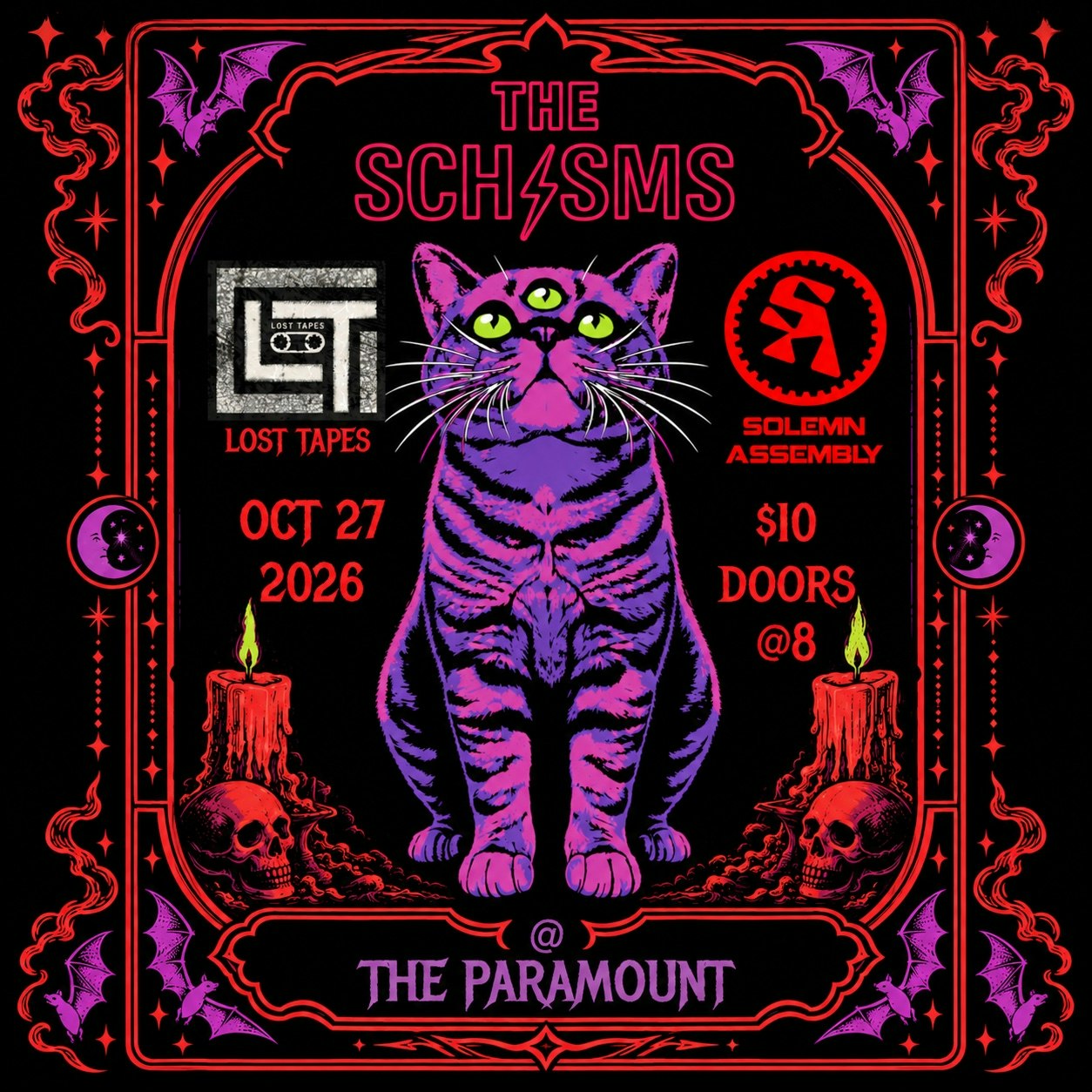 The Schisms w/ Lost Tapes, Solemn Assembly