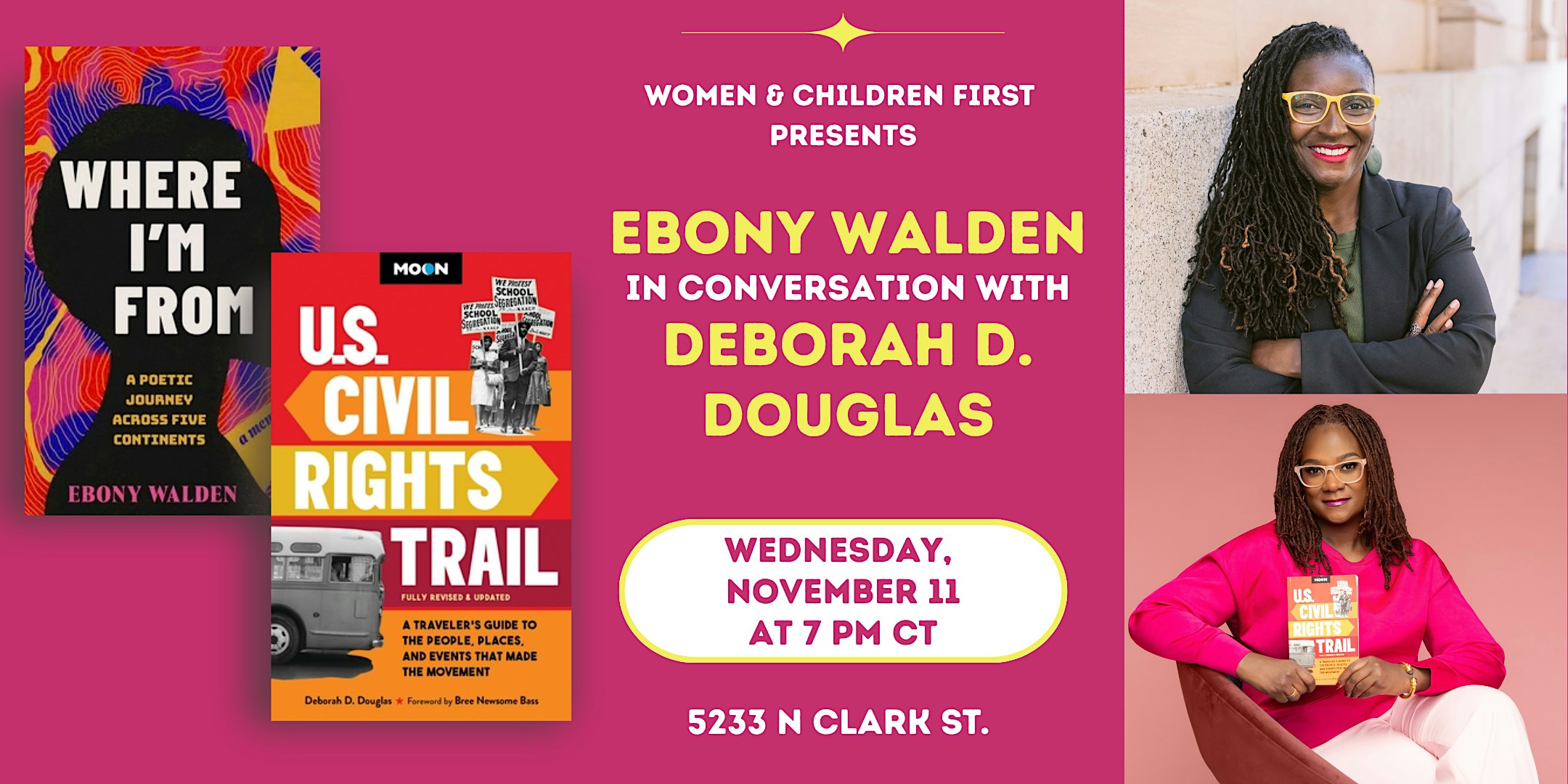 Book Event: Ebony Walden & Deborah D. Douglas