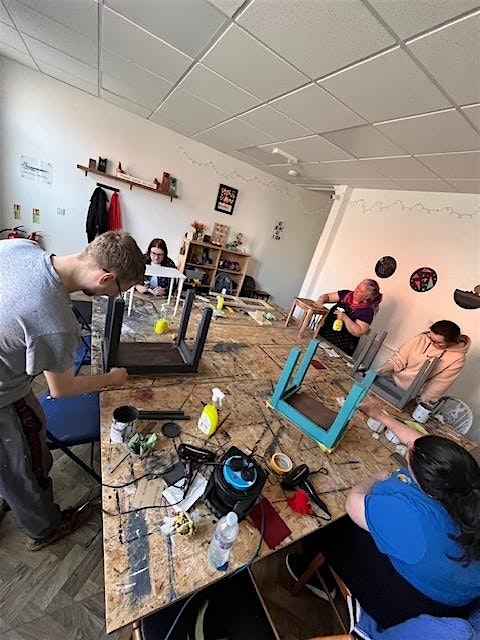 Furniture Upcycling and Painting for Neurodivergent Adults