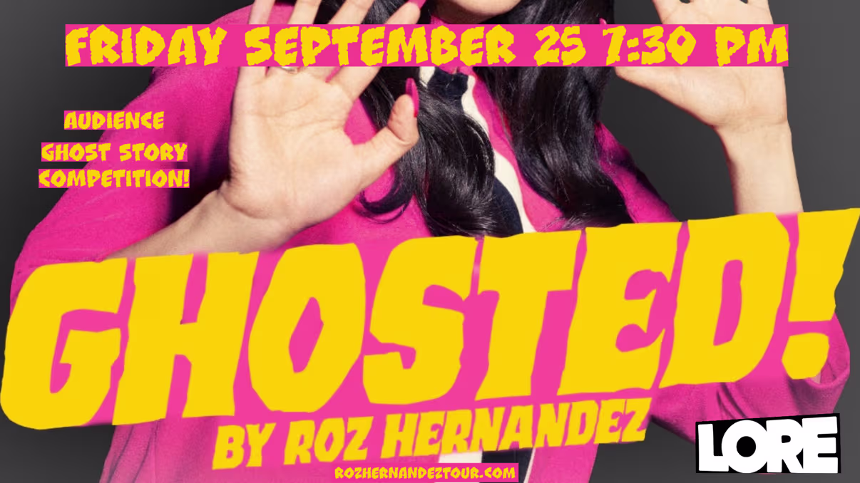 Ghosted! By Roz Hernandez Live