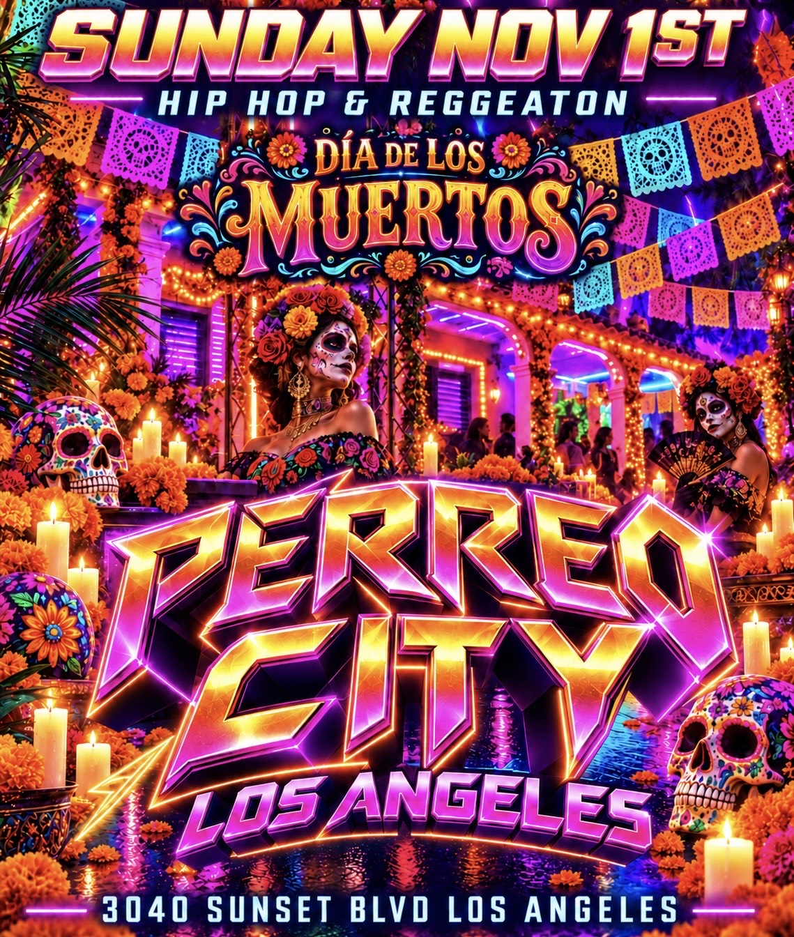 SUNDAY PERREO CITY LOS GLOBOS FREE