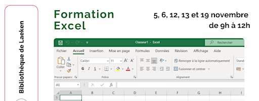 Formation Excel (5 séances)