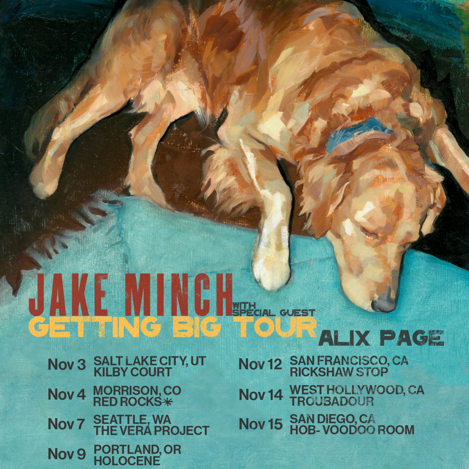 Jake Minch - Getting Big Tour