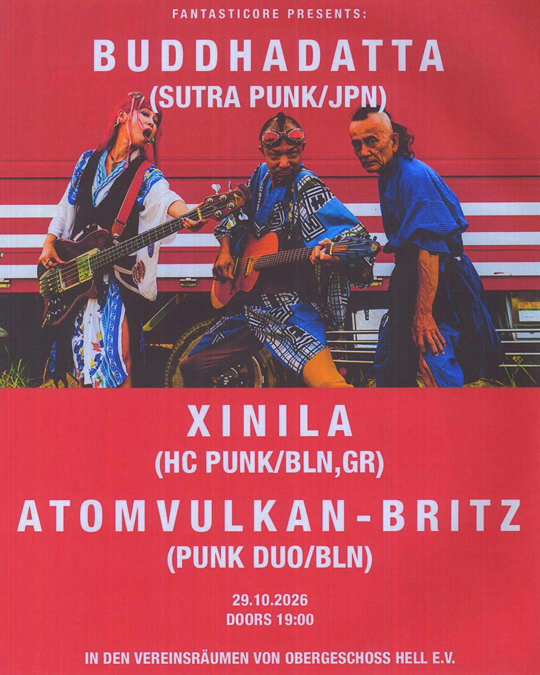 ꙰BUDDHADATTA꙰XINILA꙰ATOMVULKAN BRITZ꙰live in berlin