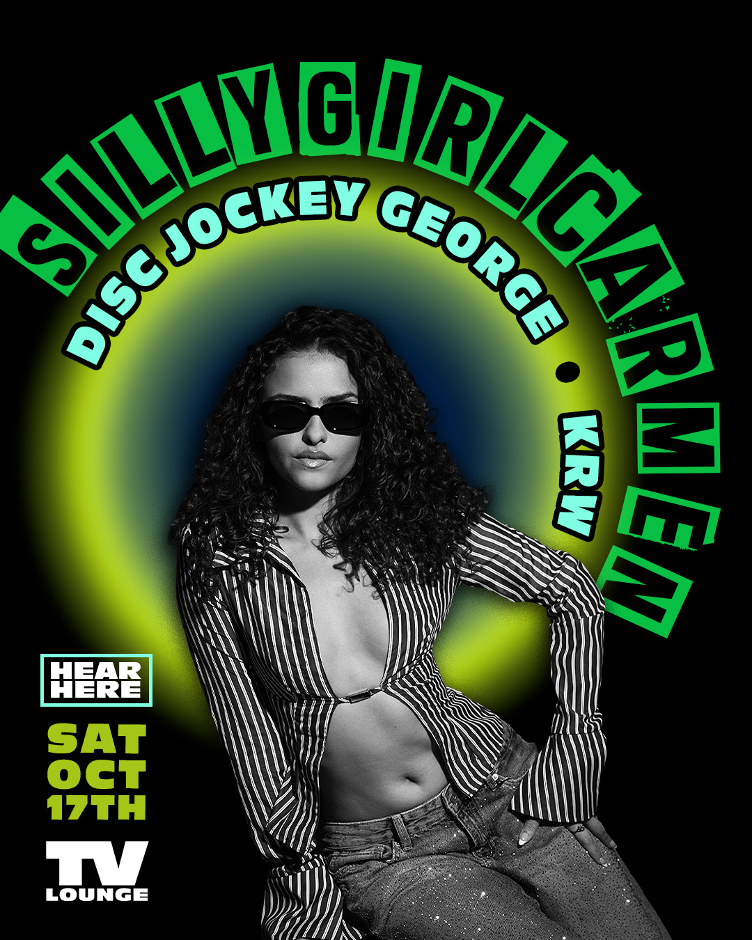 Hear Here • sillygirlcarmen, Disc Jockey George, & KRW