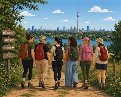 BPW Berlin Wanderung in den Rieselfeldern Pankow