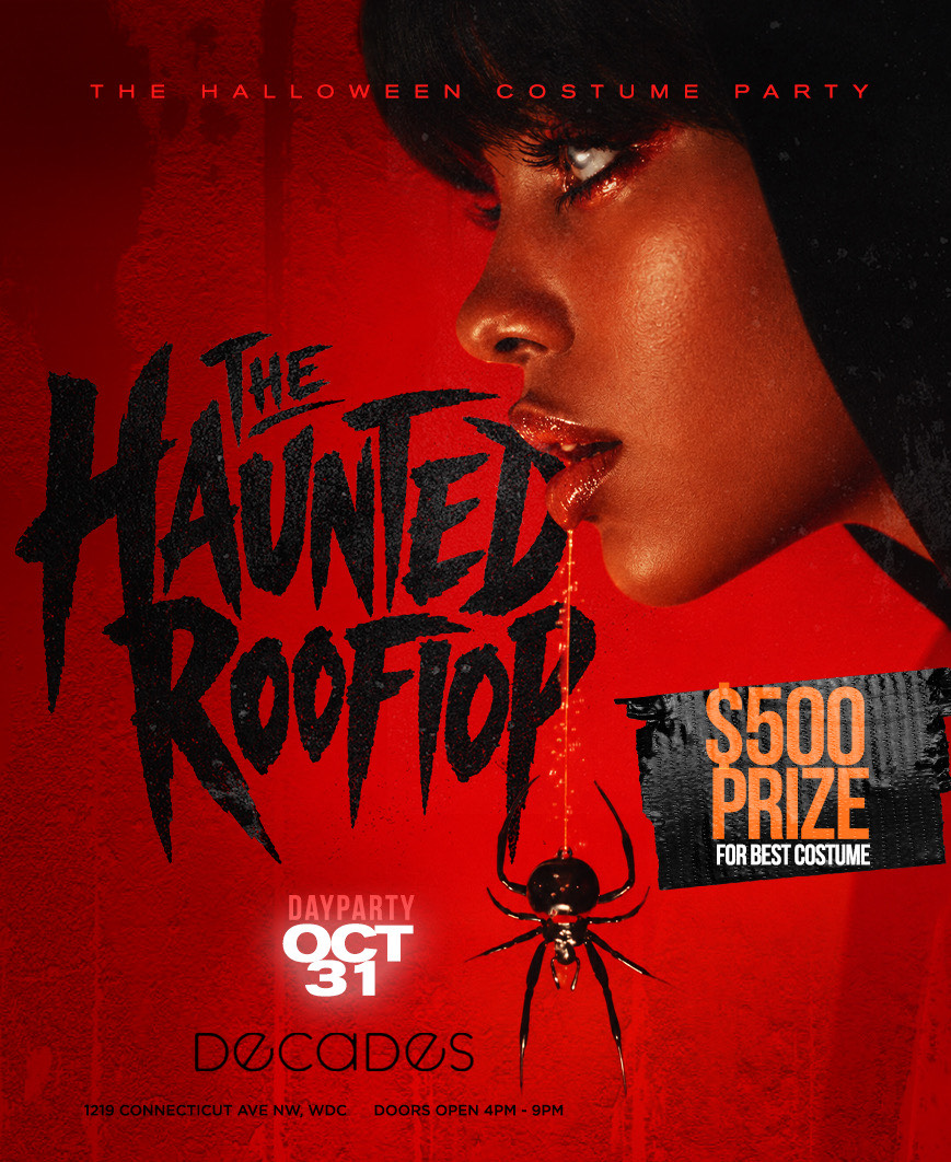 HAUNTED ROOFTOP : The Biggest Halloween Day Party 🎃