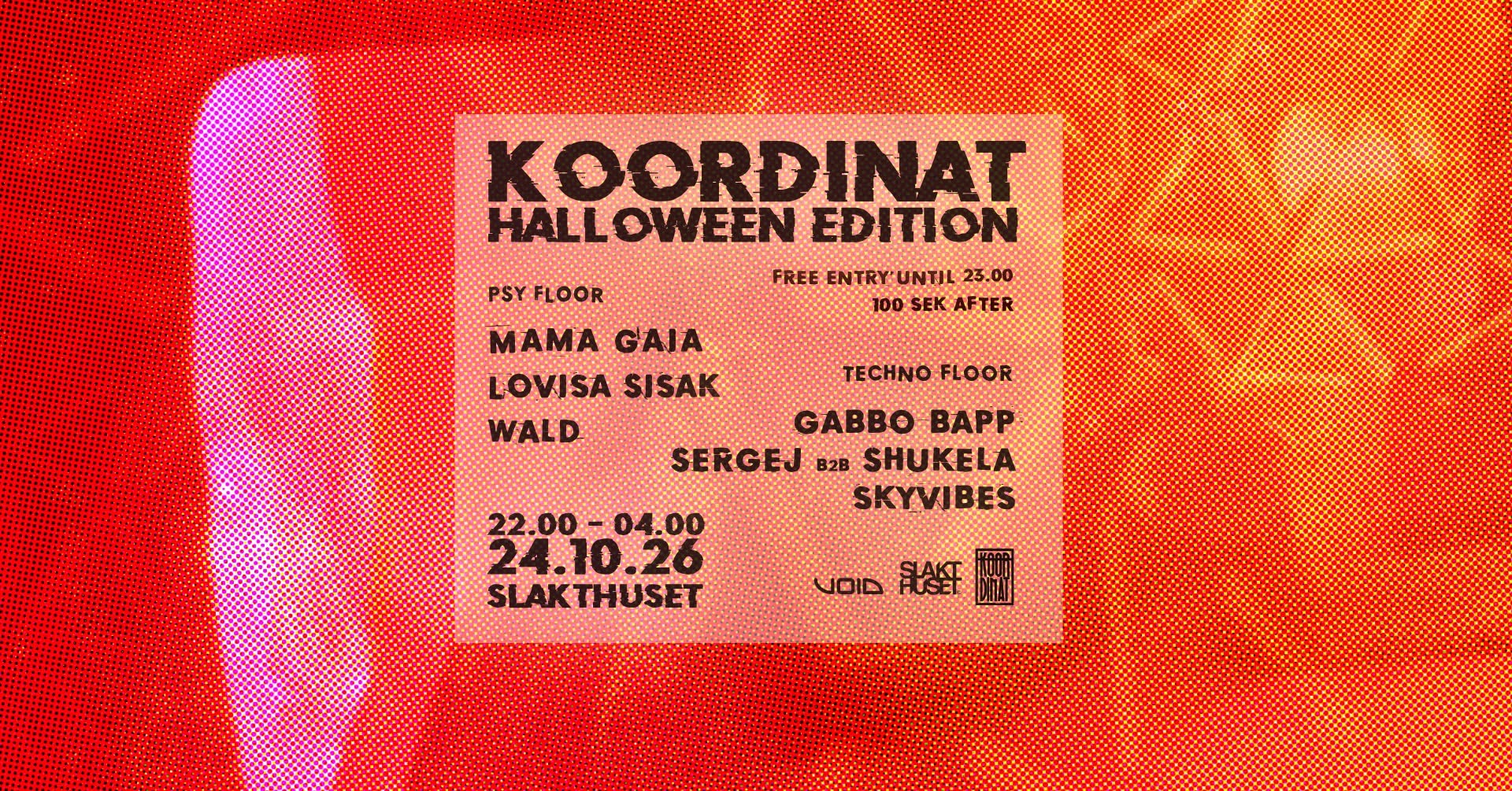 Koordinat Halloween