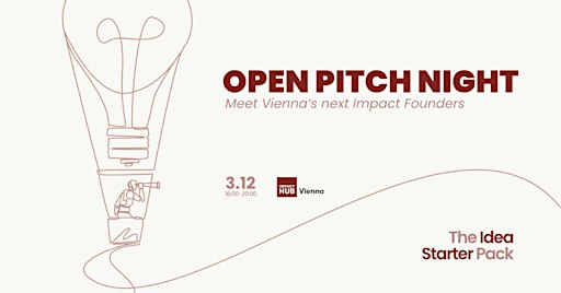 Open Pitch Night: Meet Vienna’s Next Impact Founders