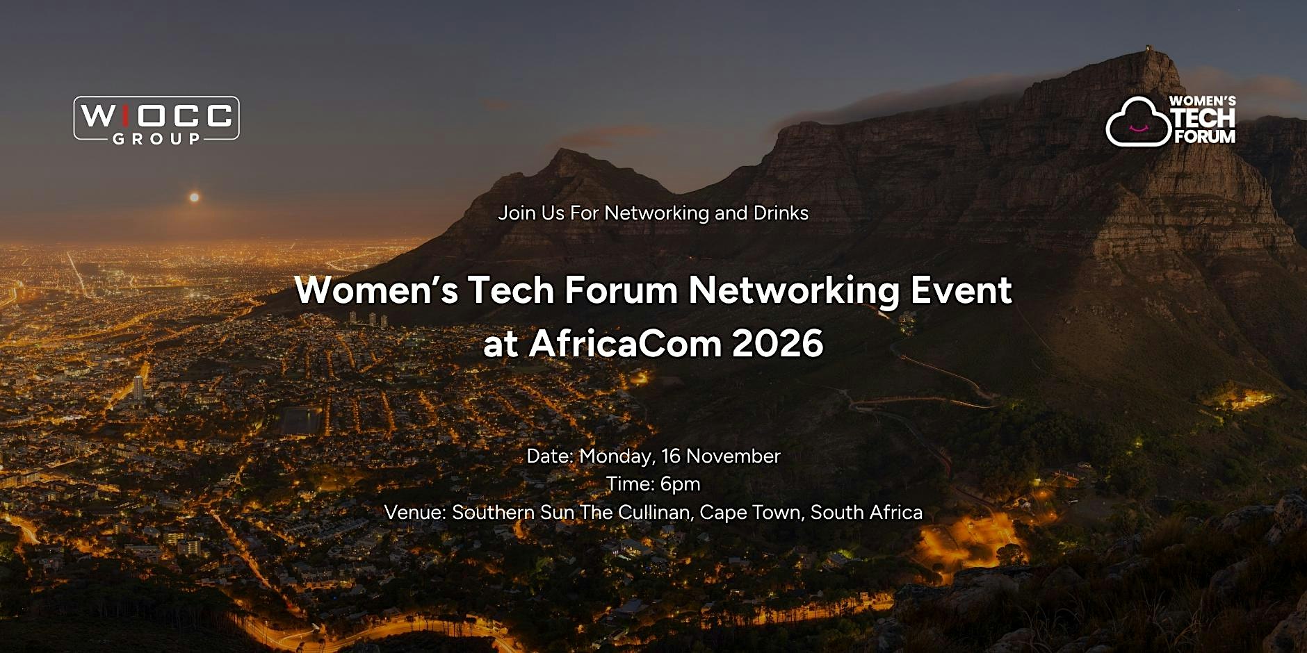 Women's Tech Forum -Networking Event