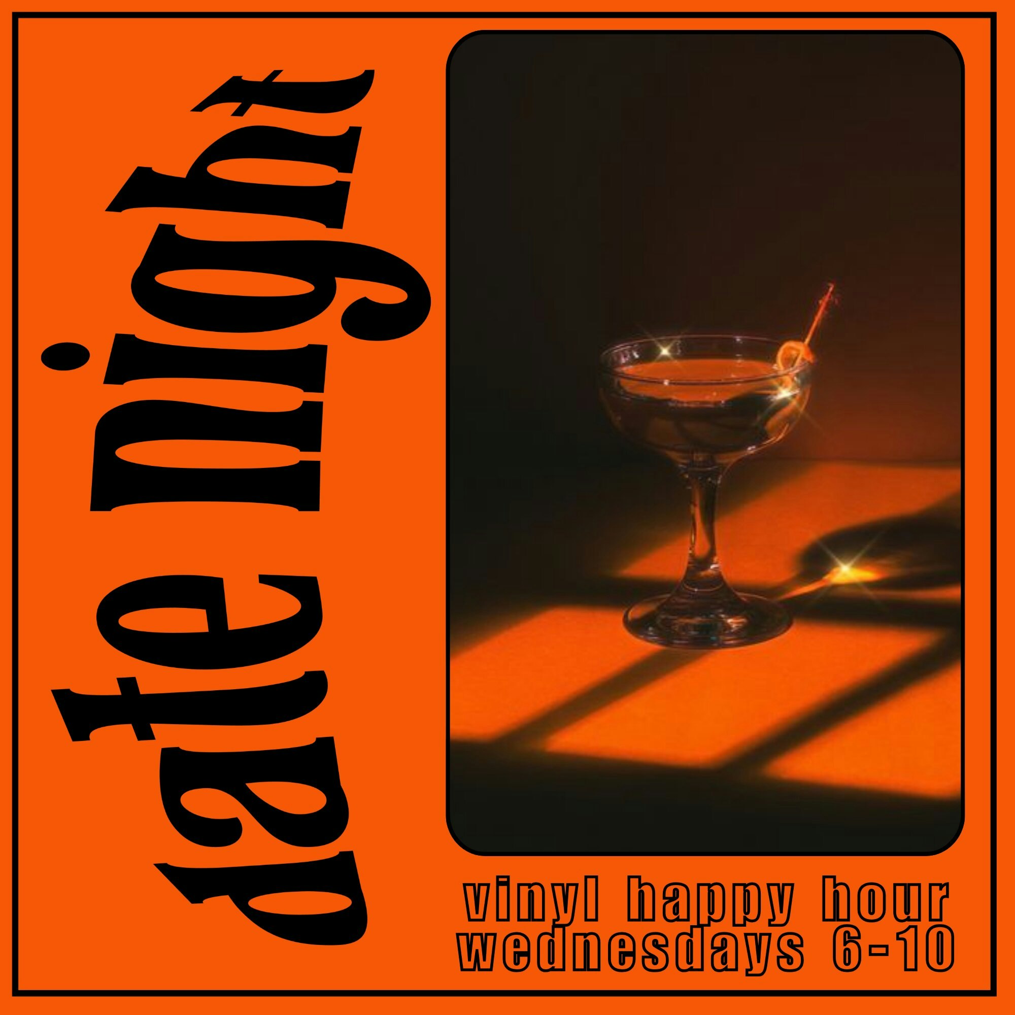 Date Nite: Vinyl Happy Hour