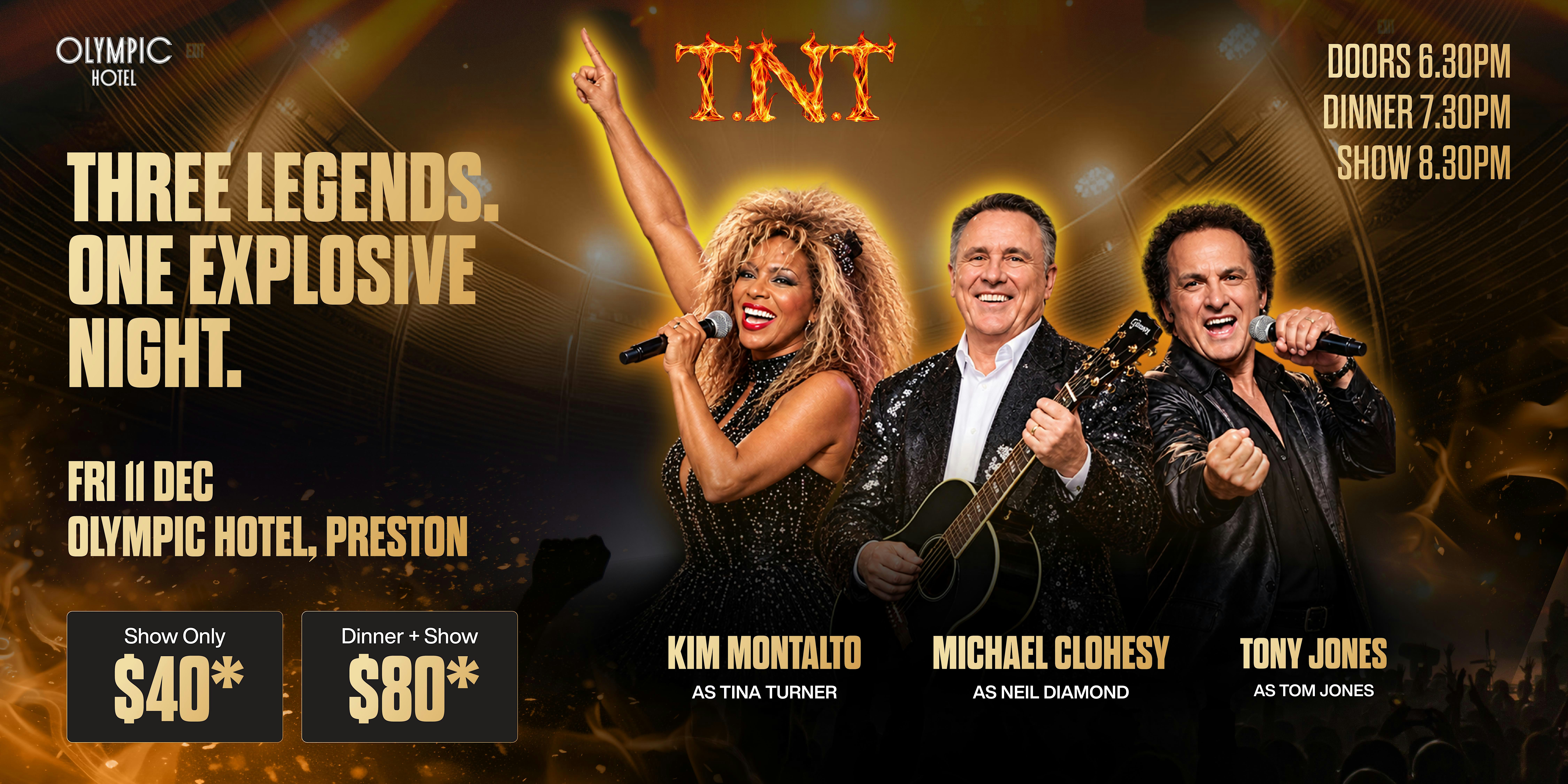 The T.N.T Ultimate Tribute Show - Fri 11 Dec 2026