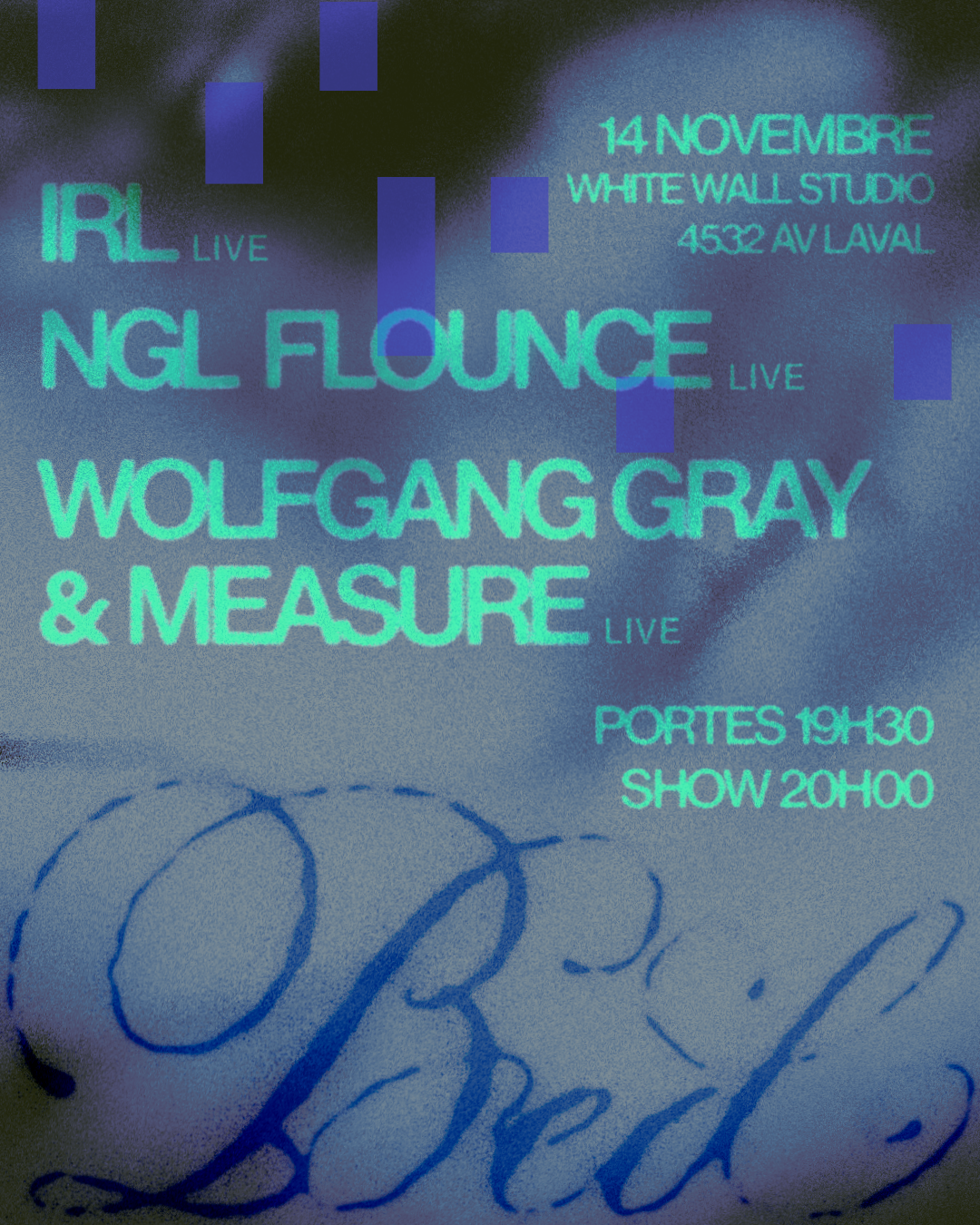 Bed with IRL, NGL Flounce, Wolfgang Gray & more