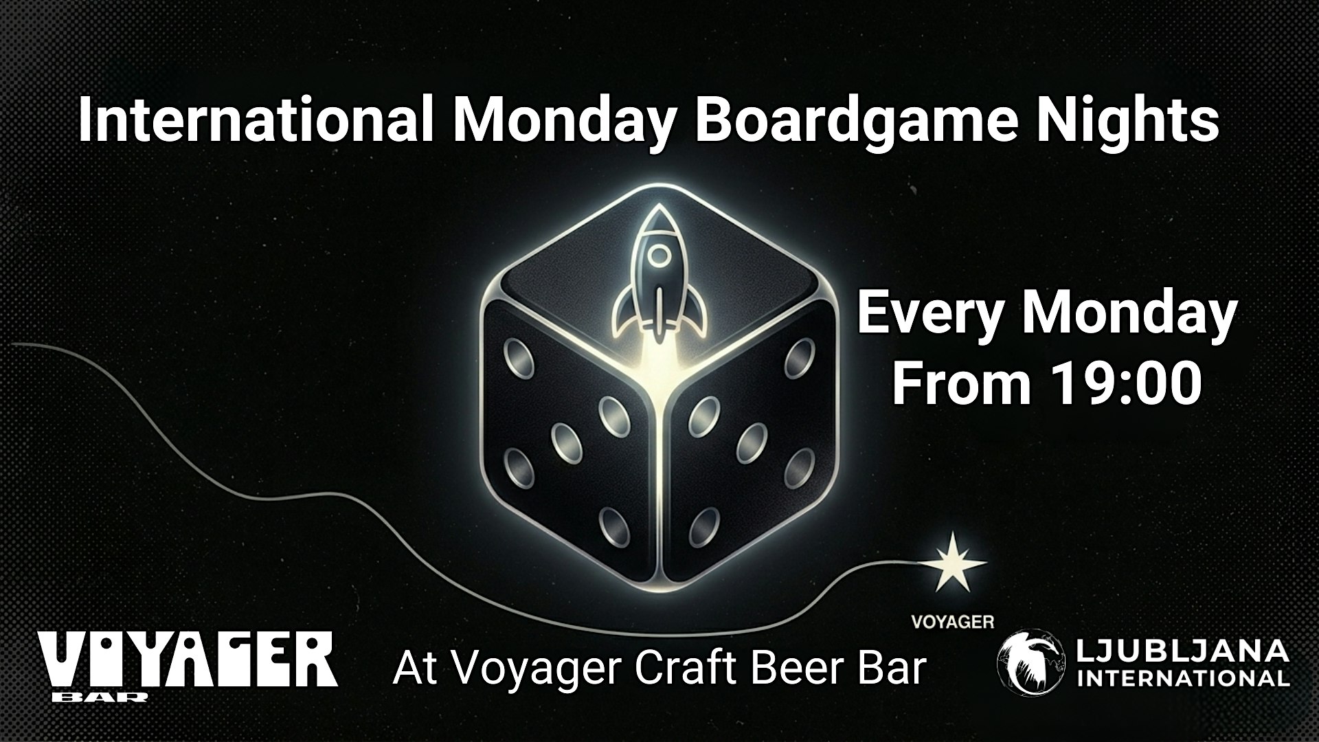 INTERNATIONAL MONDAY BOARD GAME NIGHTS @ Voyager Craft Beer Bar