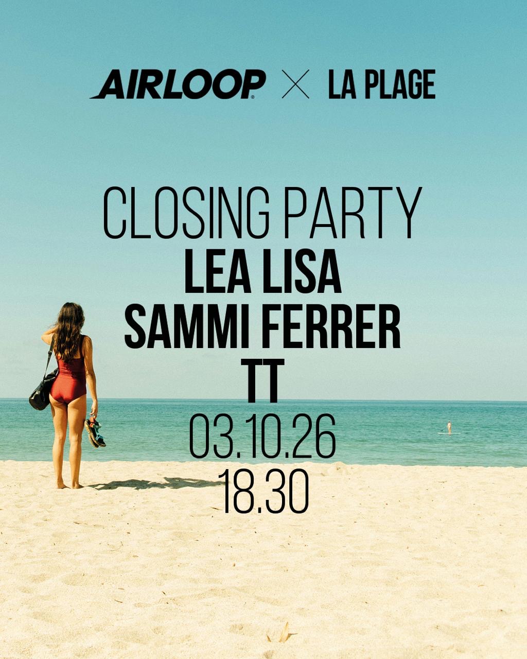 Closing Party Airloop x La plage