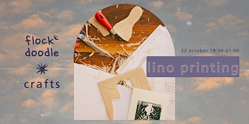 flock & doodle crafts: lino printing