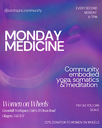 Community embodied yoga flow at Women on Wheels.