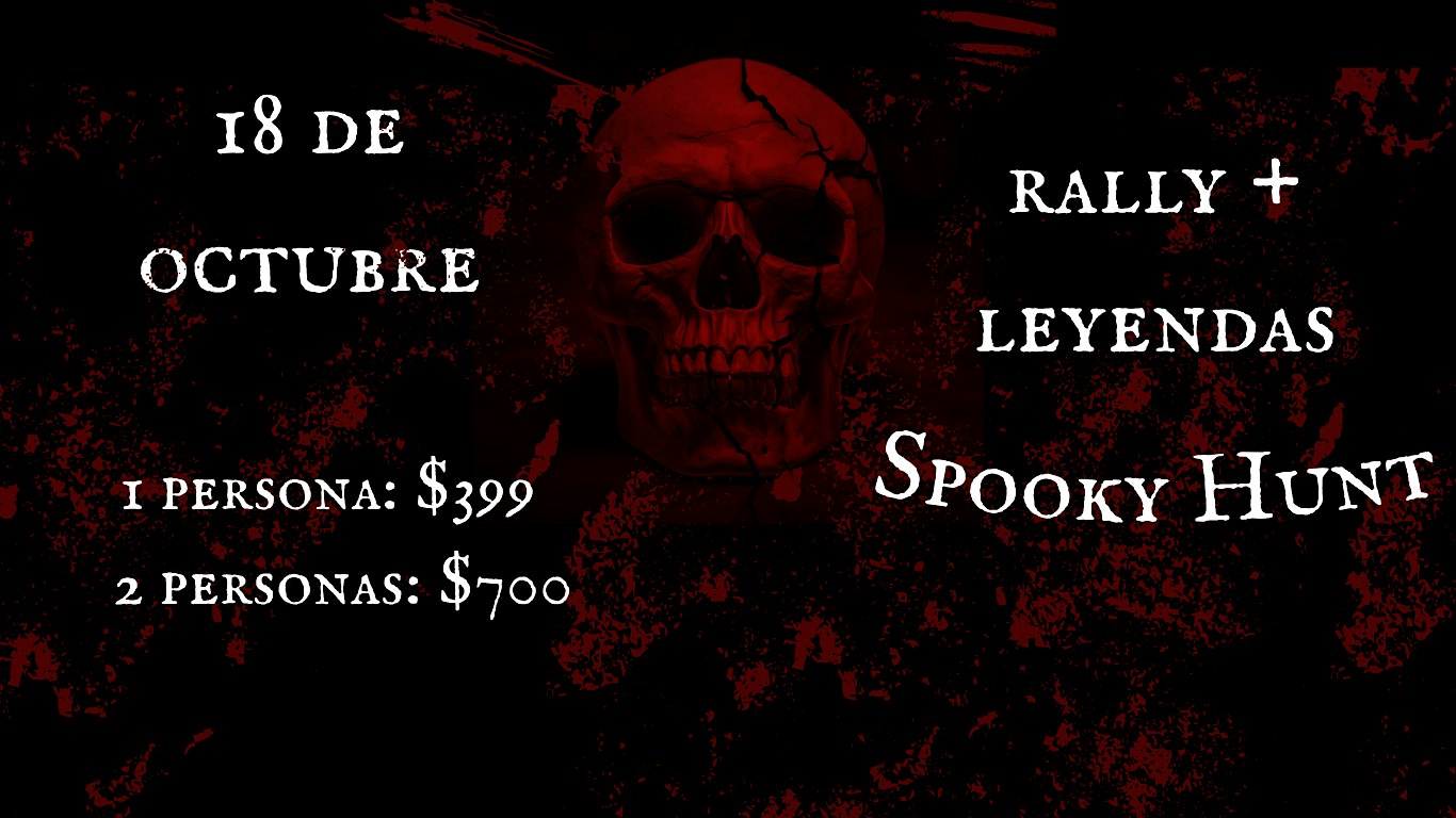 Spooky Hunt  Rally + Leyendas de terror