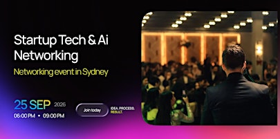 Startup & Business Networking in Sydney