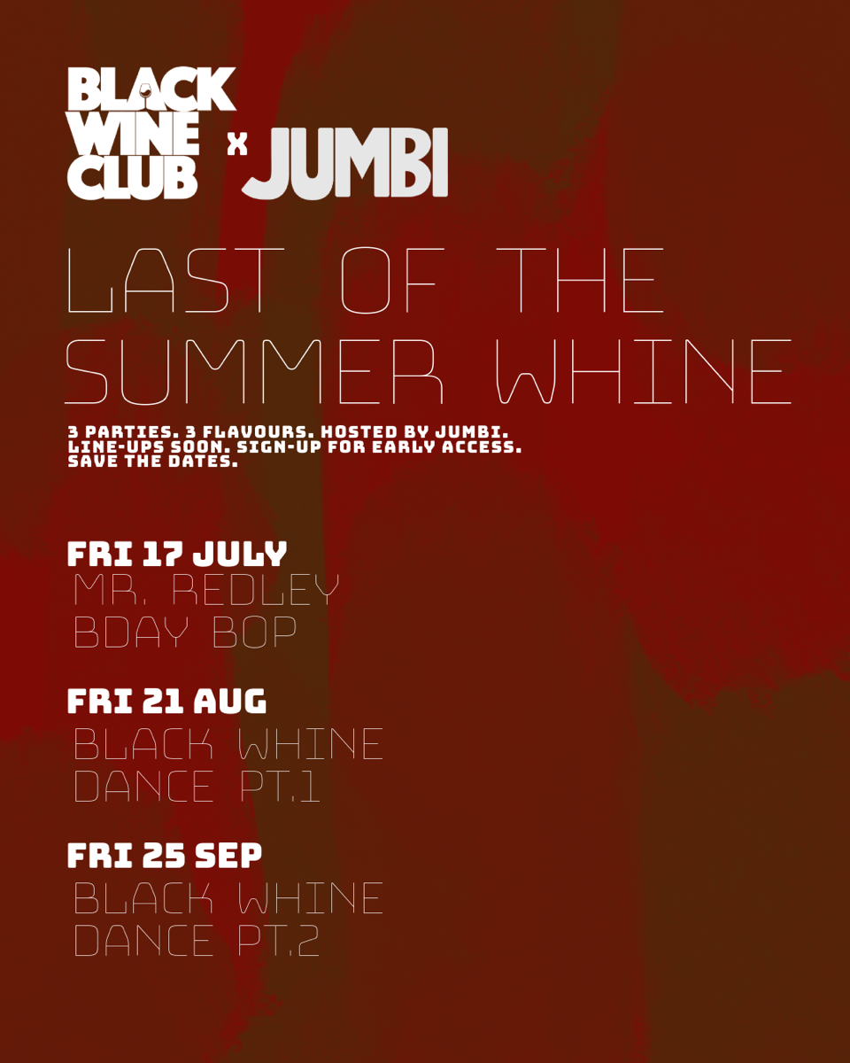 Jumbi Friday Dance: Black Whine Dance