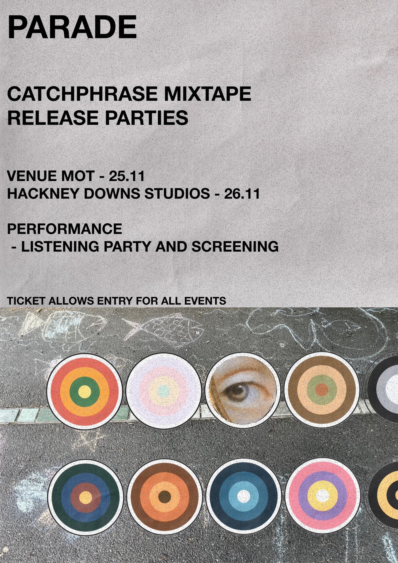 PARADE Catchphrase Mixtape Release Parties