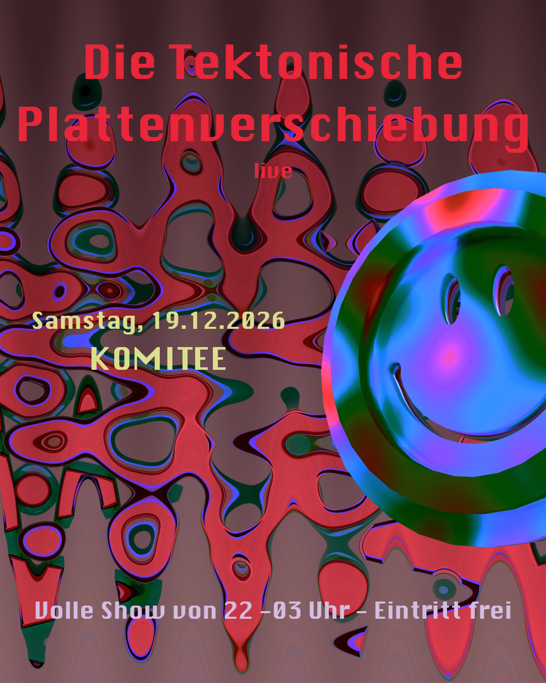Die Tektonische Plattenverschiebung im Komitee