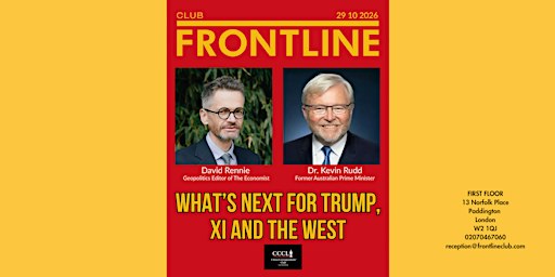 What’s Next for Trump, Xi and The West?