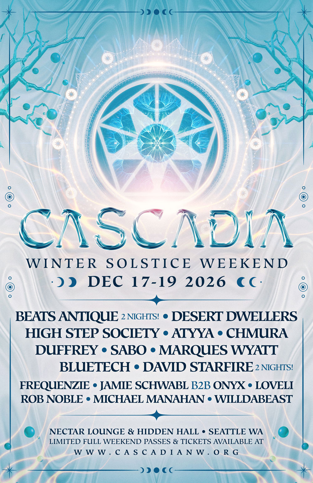 CASCADIA WINTER SOLSTICE WEEKEND