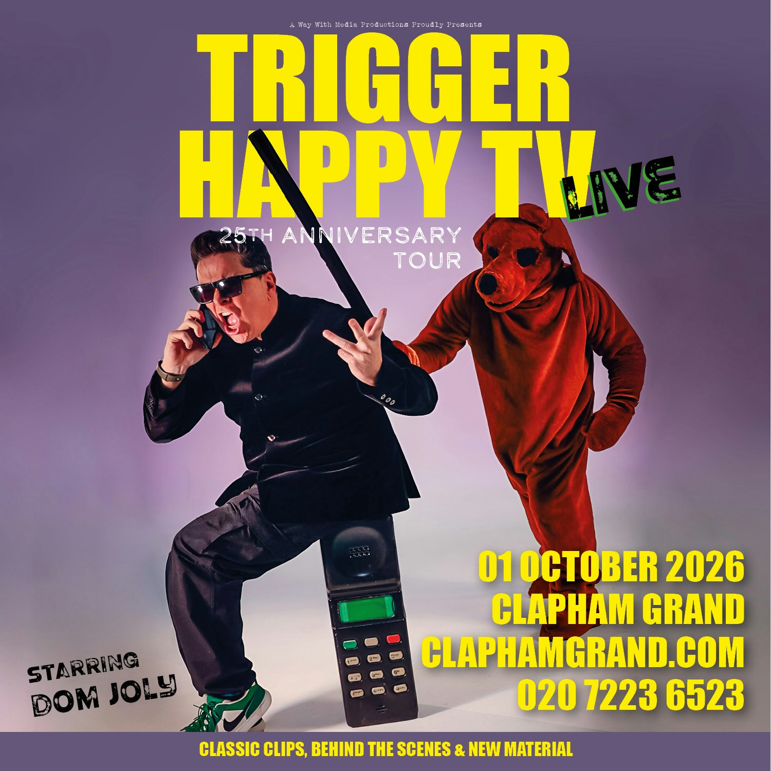 Dom Joly - Trigger Happy TV 25th Anniversary Tour