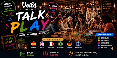 Talk & Play  #116 International Party
