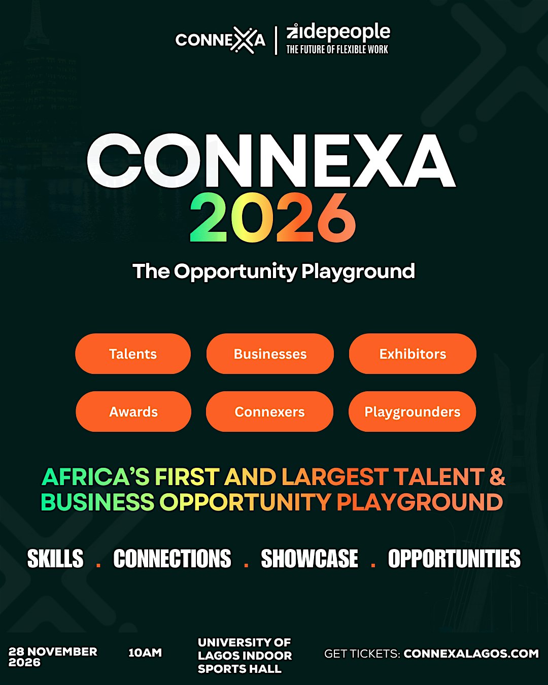 CONNEXA 2026  -  The Opportunity Playground