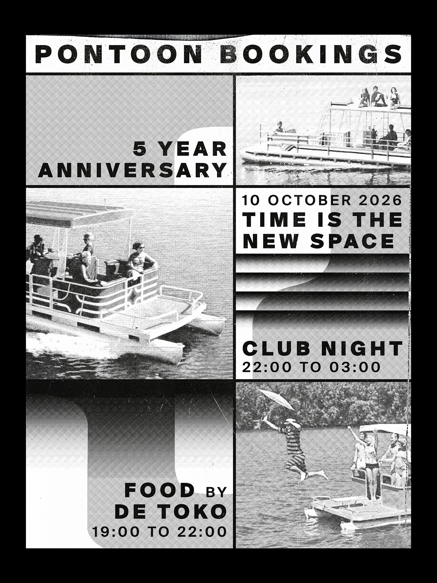 Pontoon Bookings 5-Year Anniversary