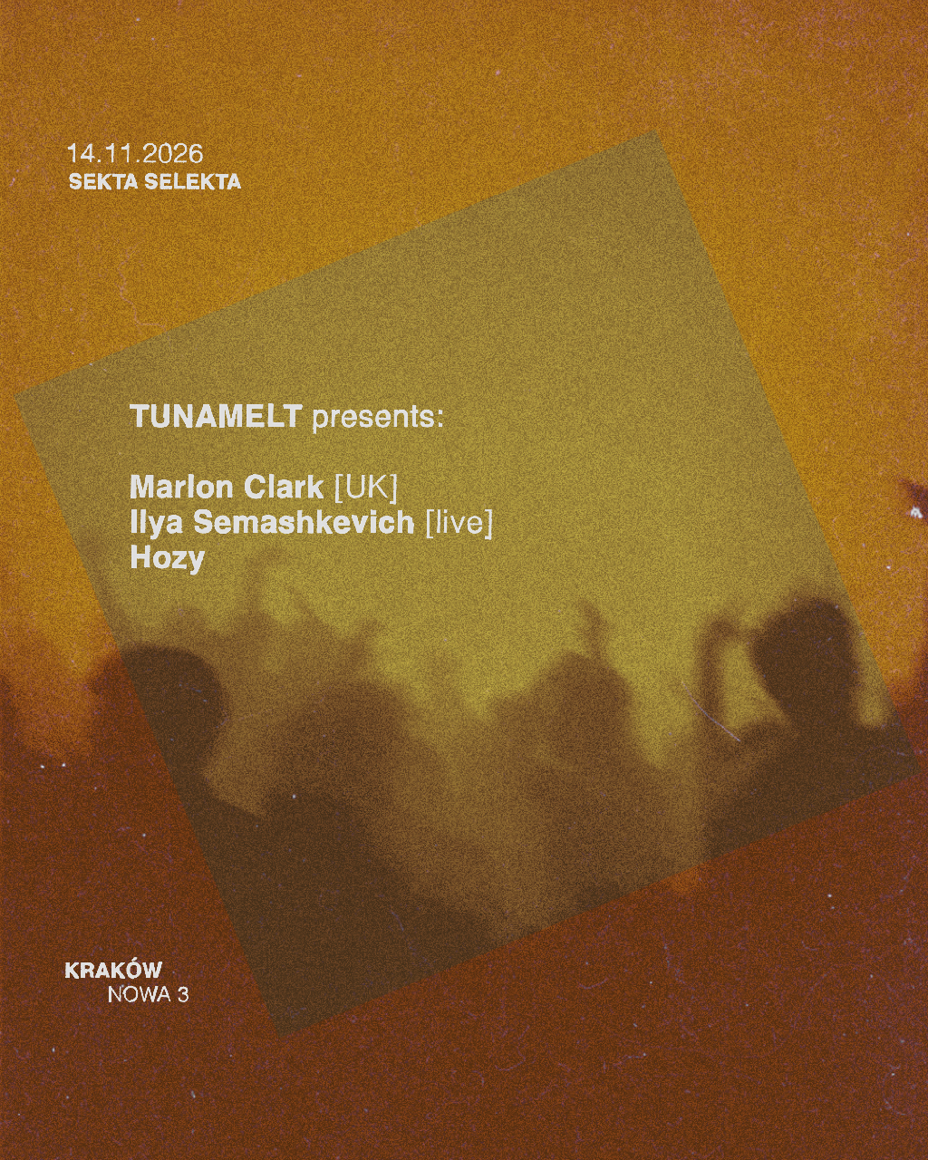 Tunamelt Records: Marlon Clark(UK), Ilya Semashkiewich(Live), Hozy