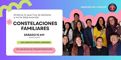 Constelaciones Familiares CDMX · Asiste como representante