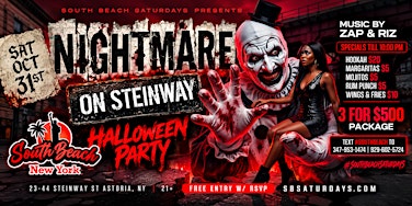 NIGHTMARE ON STEINWAY  HALLOWEEN PARTY