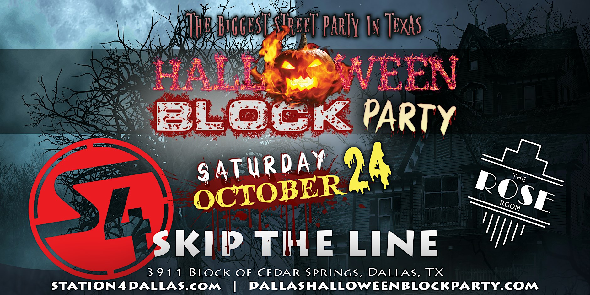 Station 4 Express Entry - Halloween Block Party 2026 - Skip The Line
