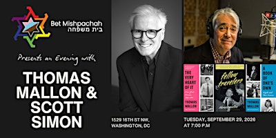 An Evening with Thomas Mallon and Scott Simon
