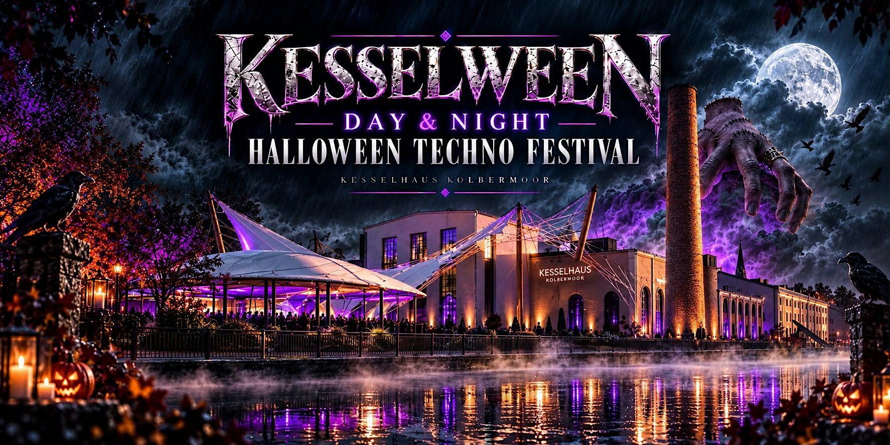KESSELWEEN – DAY & NIGHT | Halloween Techno Festival 2026