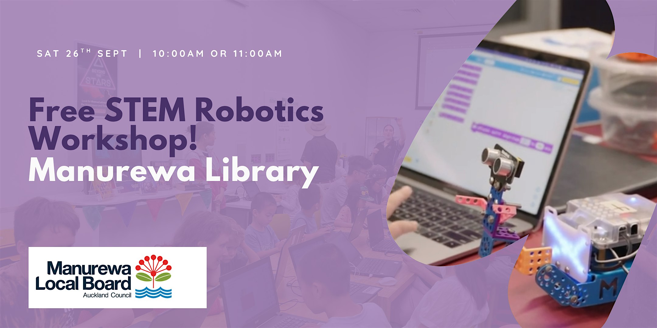 FREE Brain Play X Manurewa Library Robotics