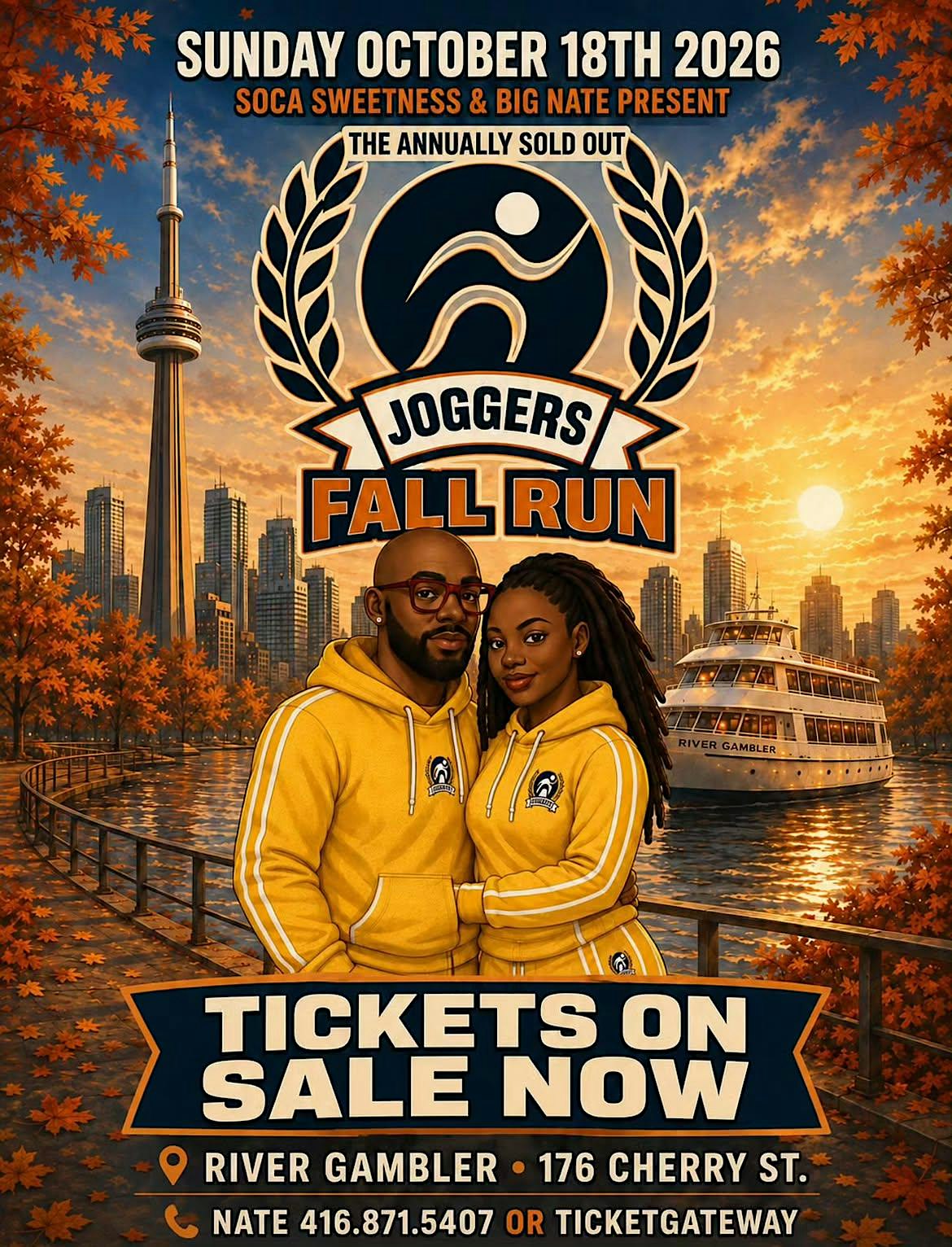 JOGGERS BOATRIDE - Fall Run 2026