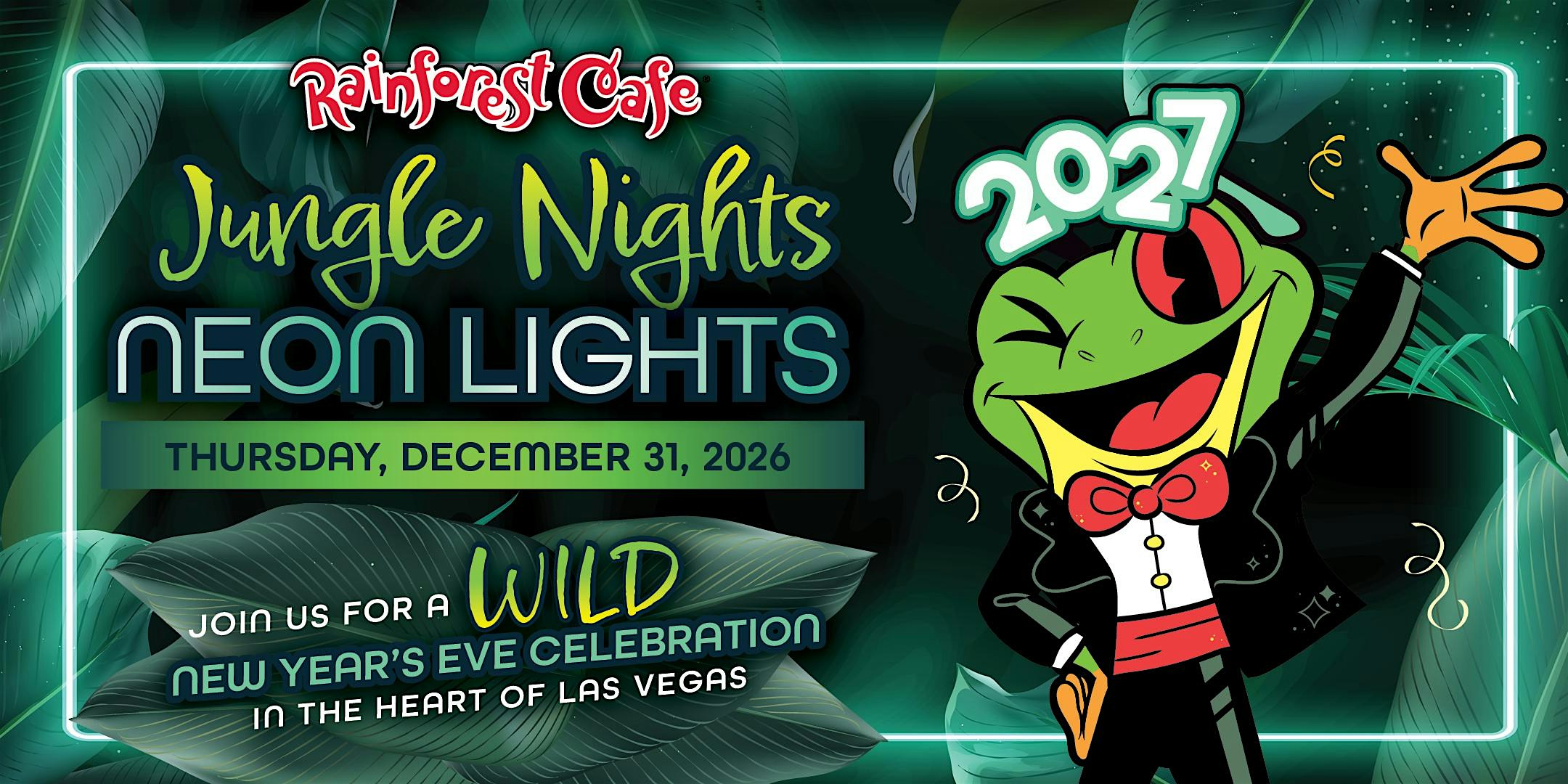 Rainforest Cafe Las Vegas - New Year's Eve Extravaganza