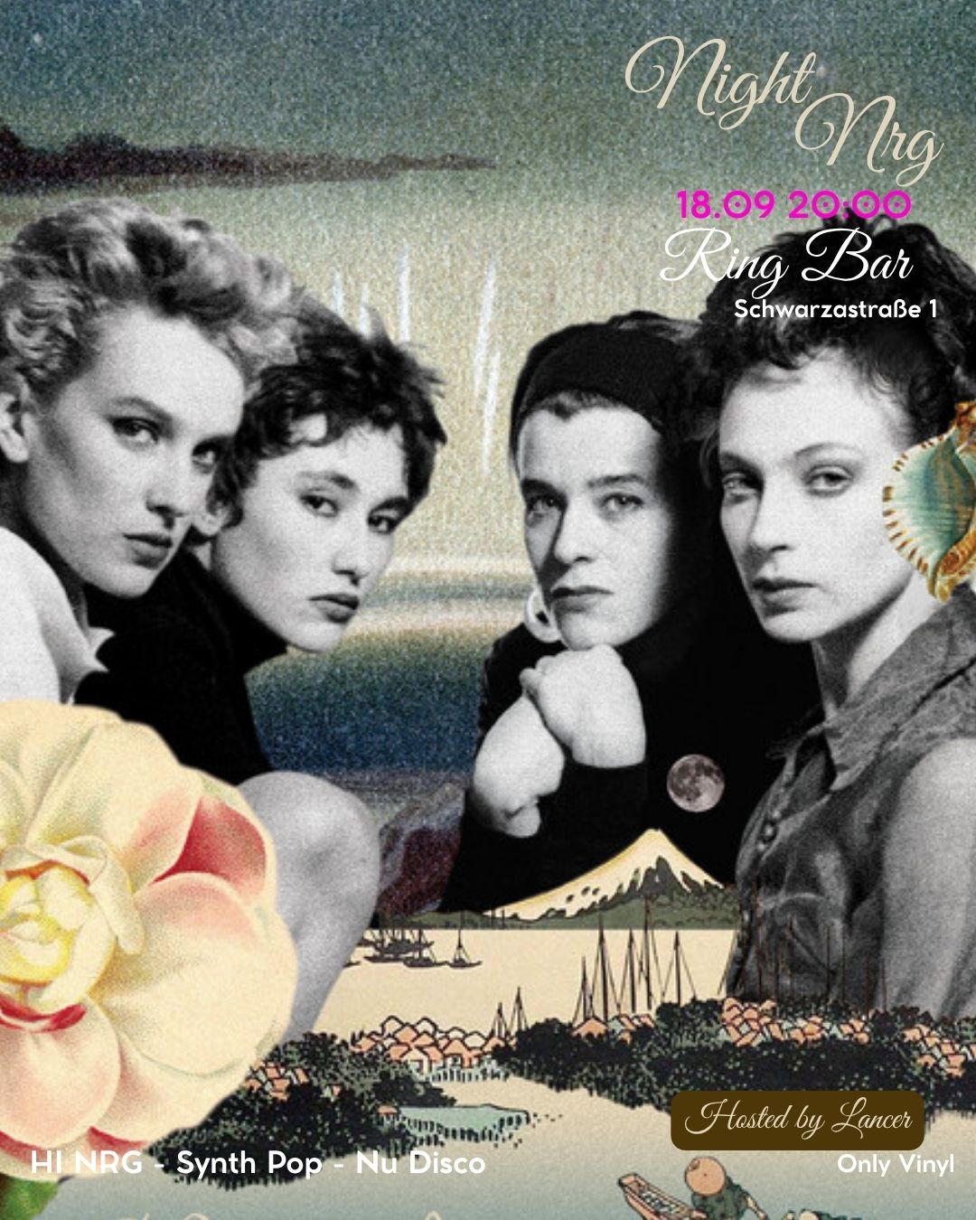 Night NRG in Ring Bar (Hi NRG, Synth Pop, NU Disco 100% on vinyl)