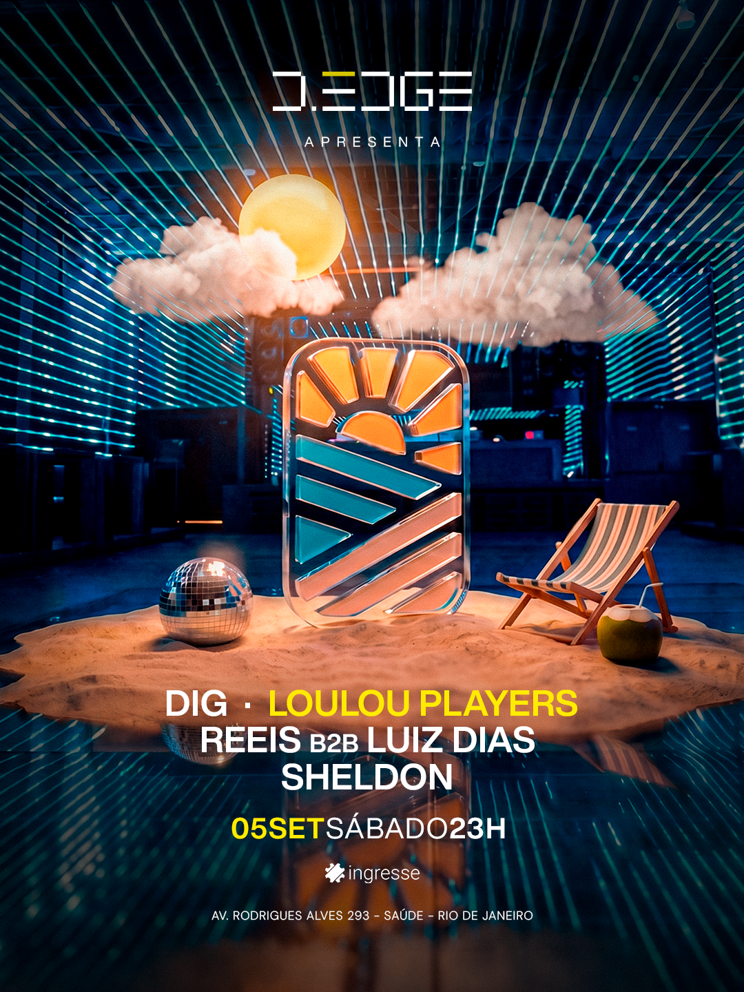D-Edge Rio apresenta 10&MEIO with LOULOUPLAYERS
