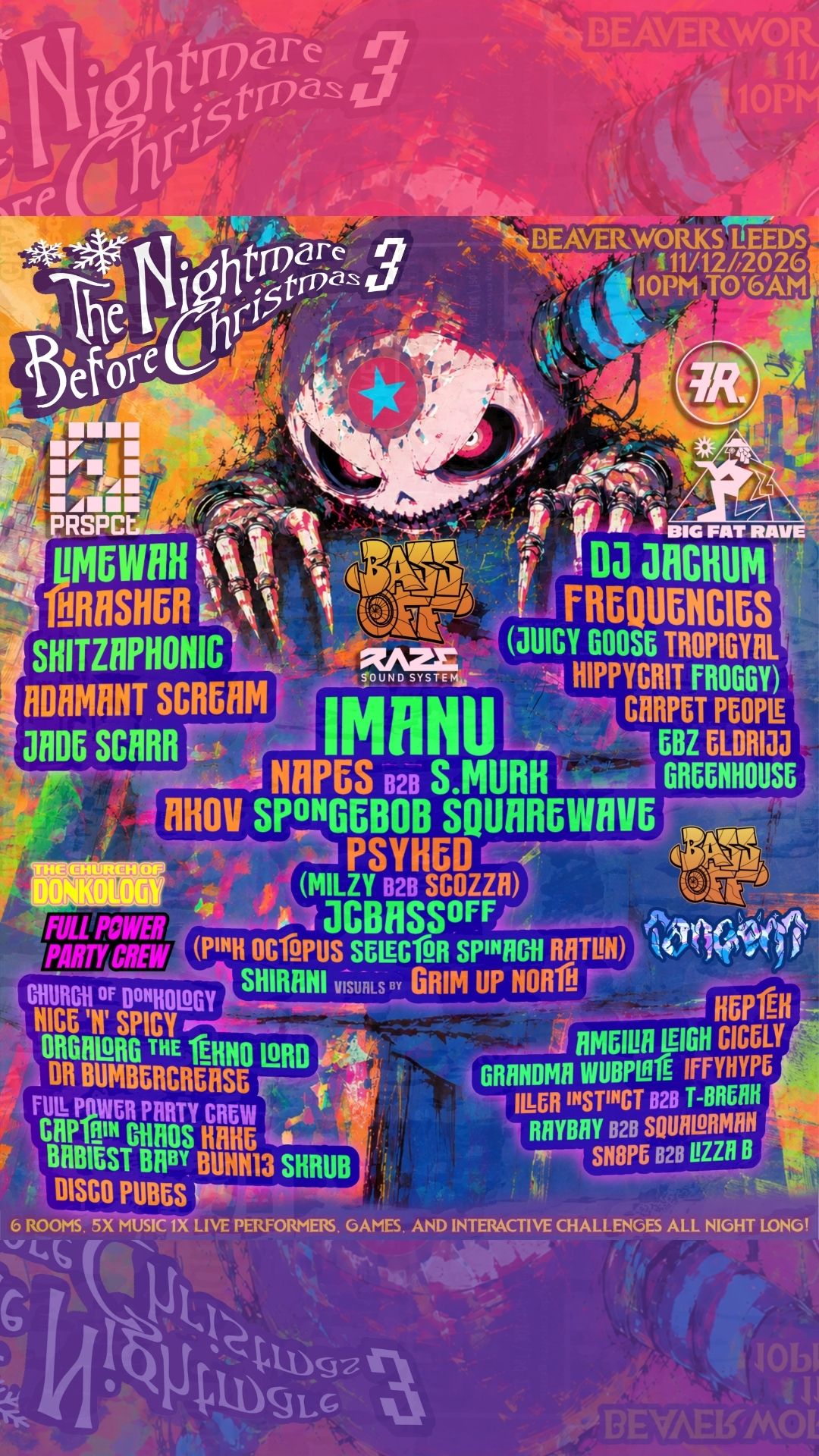 The Nightmare Before Christmas 3! PRSPCT & BassOff present