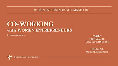 In Person Co-Working Meetup