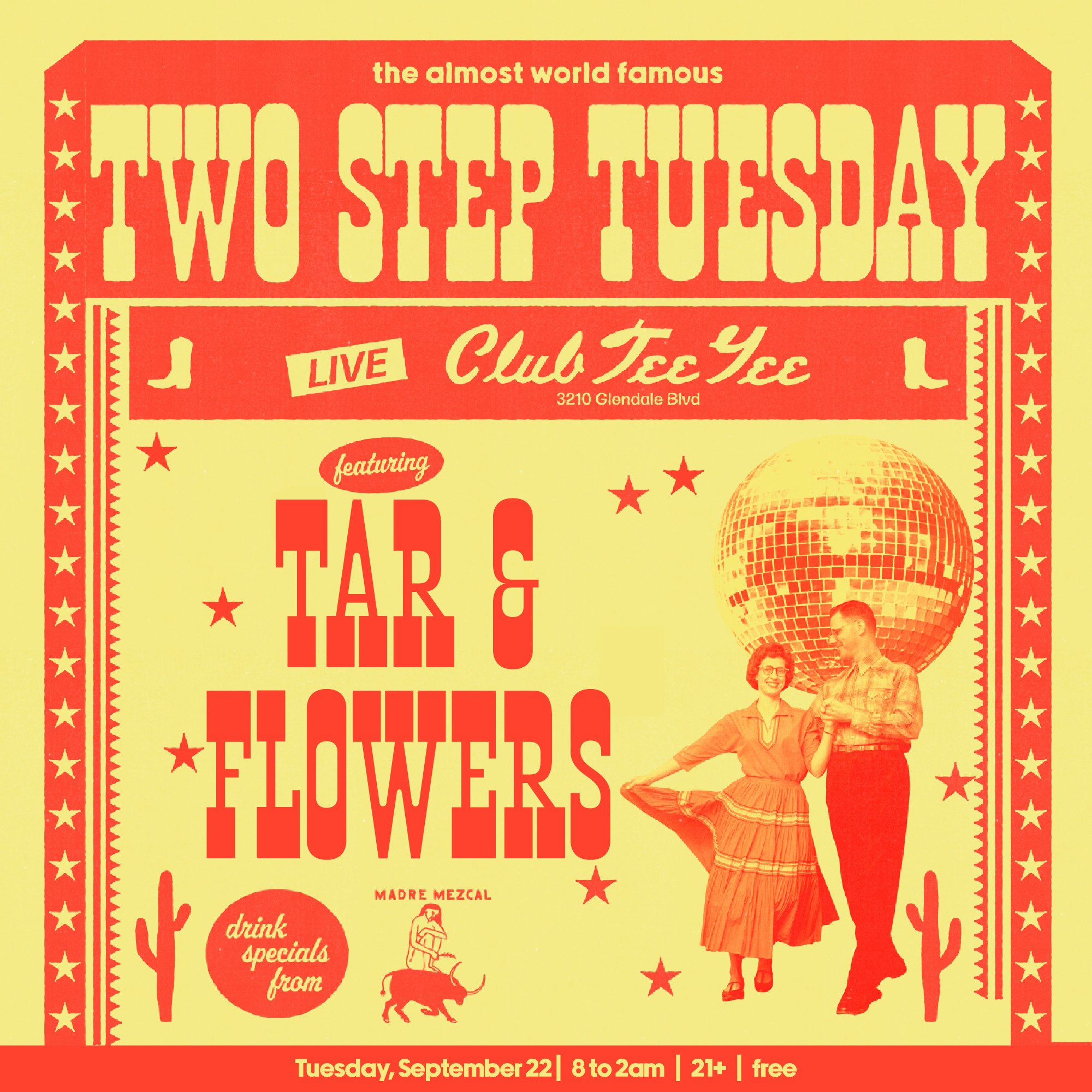 Two Step Tuesday: Tar + Flowers