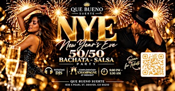 New Year 50/50 Bachata/Salsa Party 2027