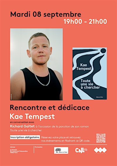 Rencontre et dédicace avec Kae Tempest
