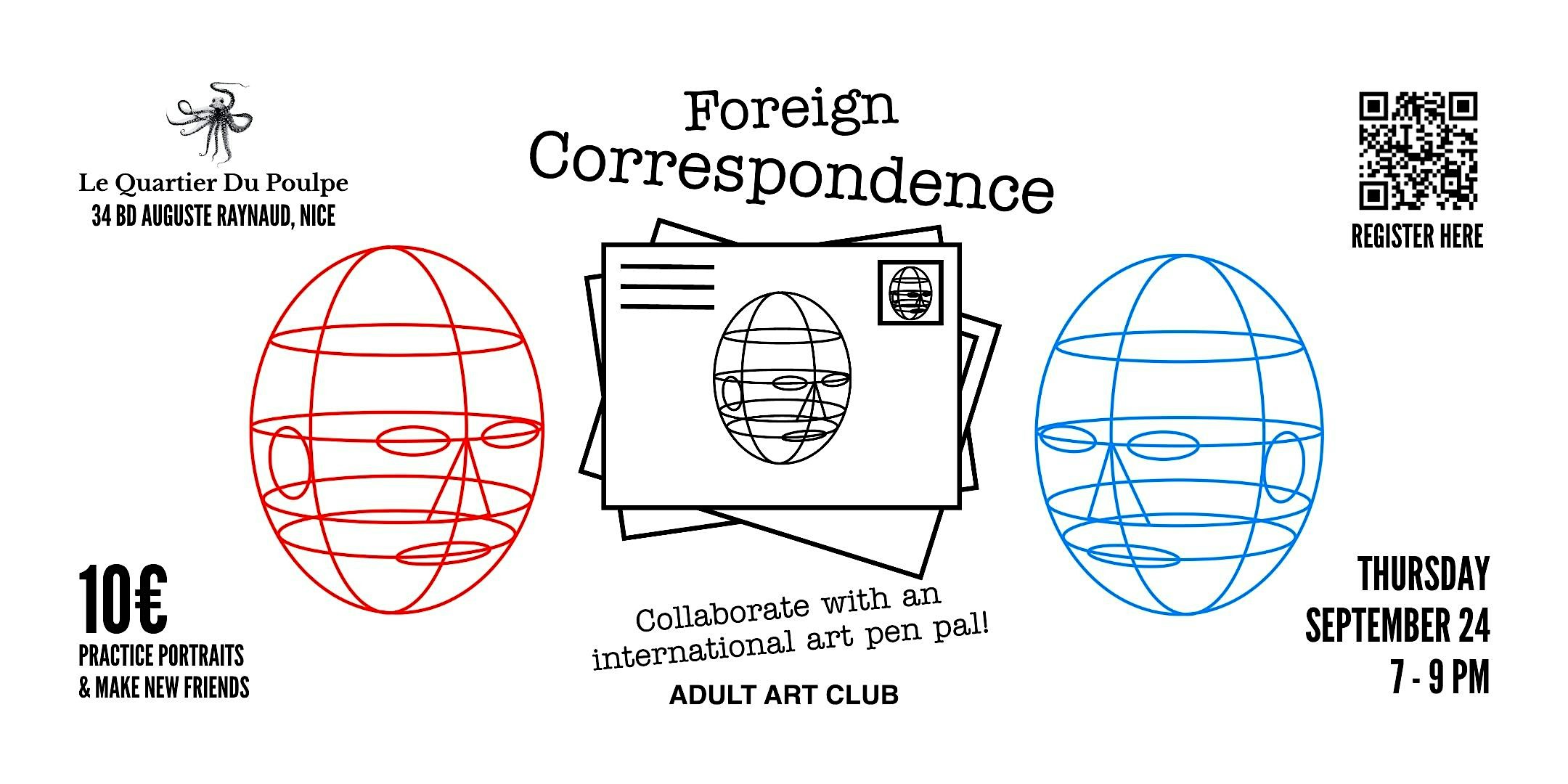 International Art Exchange at Le Quartier du Poulpe (Nice, FR)