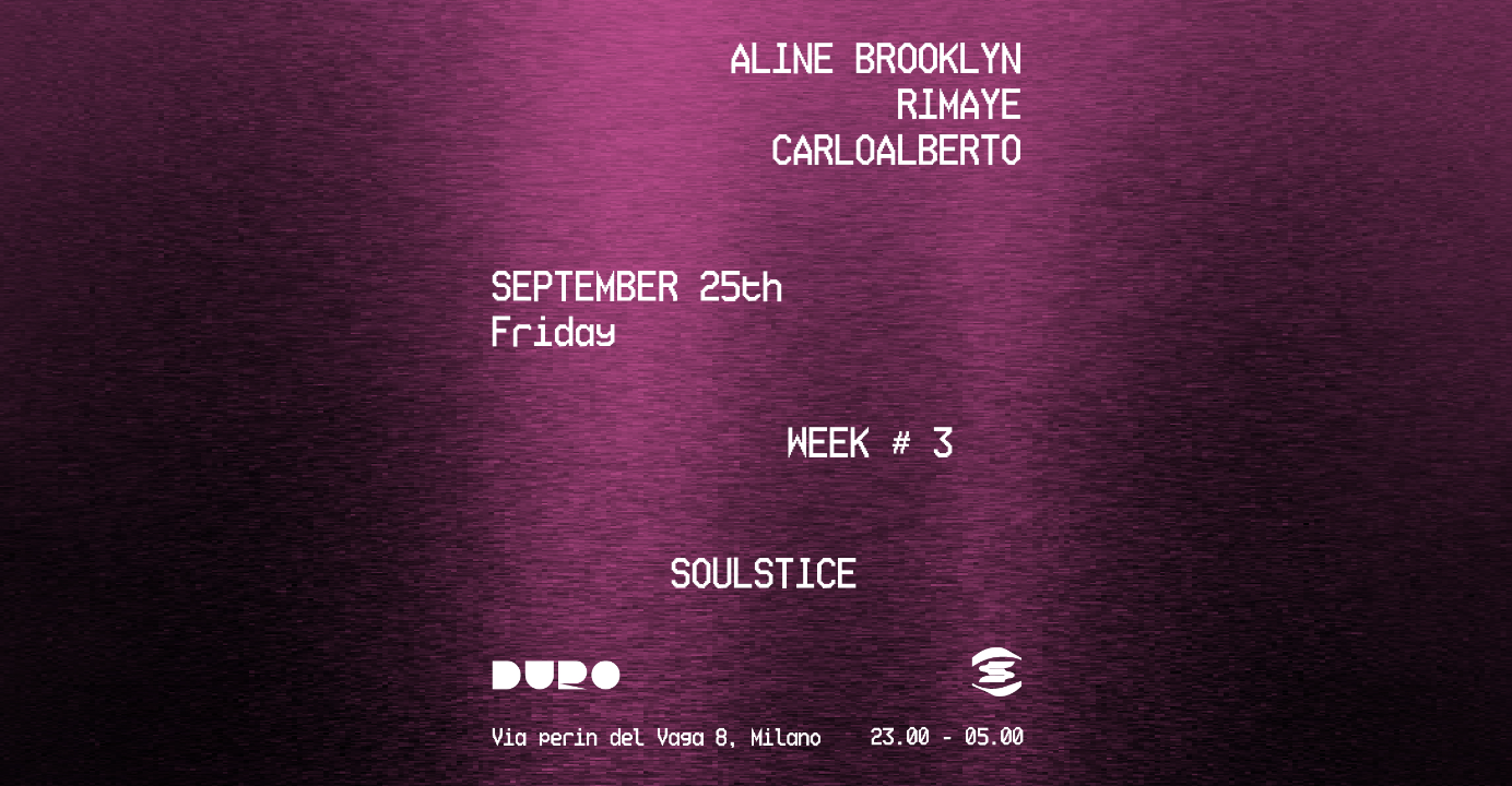 Soulstice // Aline Brooklyn - Rimaye - Carloalberto